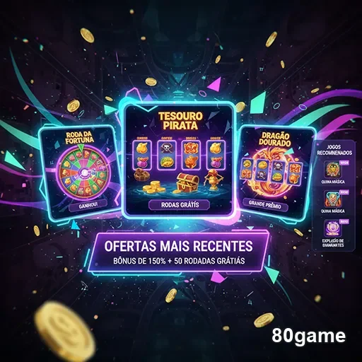 Ofertas mais recentes do 80game, trazendo promoções imperdíveis para gamers.